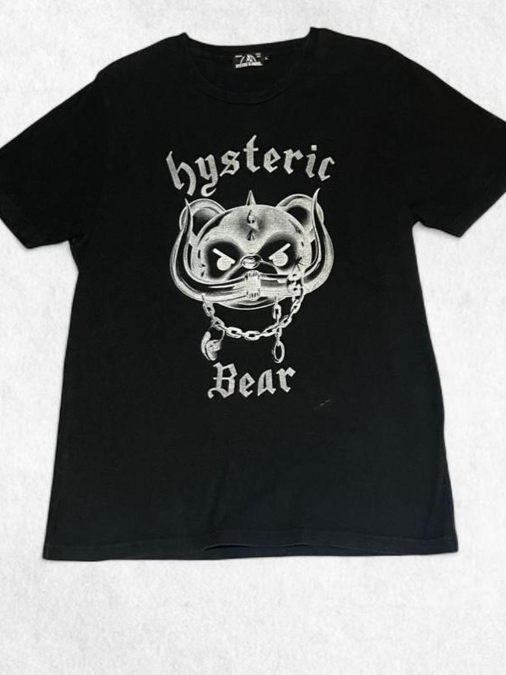 Hysteric Glamour VTG black bear grunge tee Size L